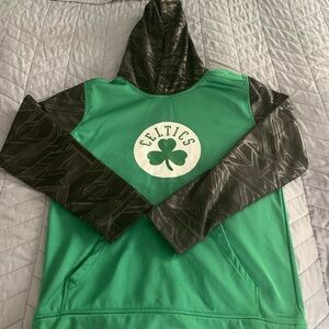 Celtics Green and Black Hoodie